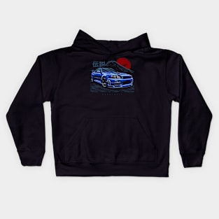 Blue legend Kids Hoodie